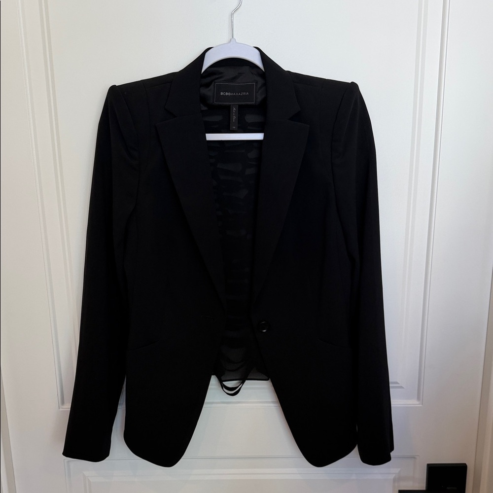 BCBGMaxAzria Black Blazer